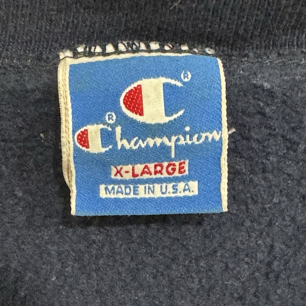 VTG California Golden Bears Berkeley Champion Sweatshirt Mens XL Blue Made USA - Picture 3 of 10